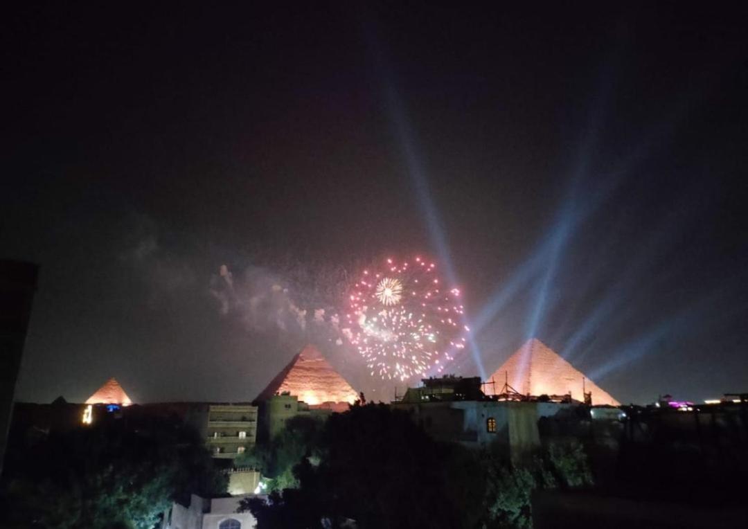 Andy Guest House Pyramids View Kafret el-Gabal Buitenkant foto